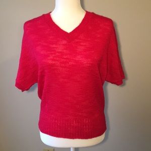 Gap Hibiscus short sleeved sweater